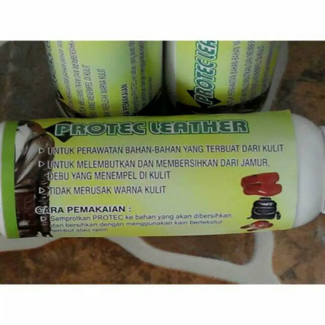 PROTECT LEATHER BEMBERSIH BERBAHAN DASAR KULIT