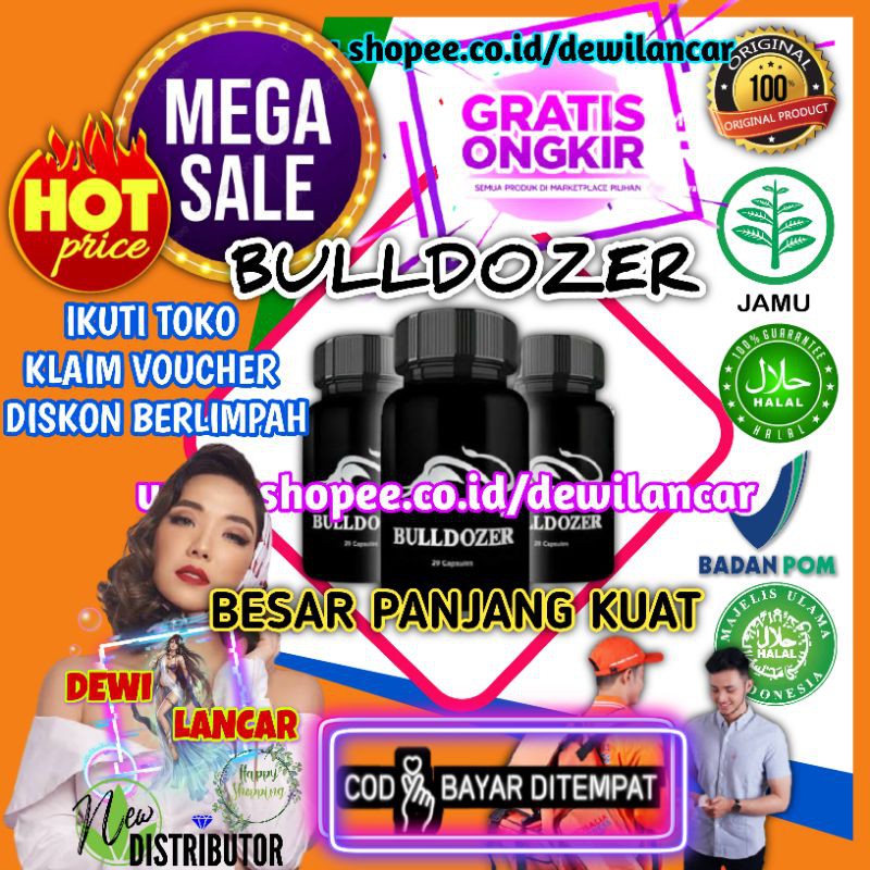 OBAT KUAT PRIA TAHAN LAMA OBAT BULLDOZER ASLI 100% ORIGINAL OBAT PEMBESAR KELAMIN MR P ALAT VITAL PR