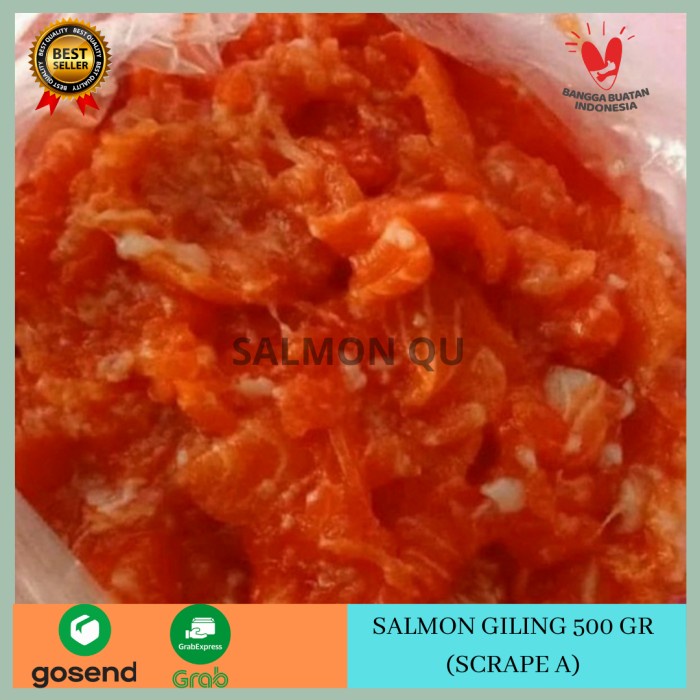 

Tetelan Salmon/ Salmon Giling/ Salmon Minced 500 gr