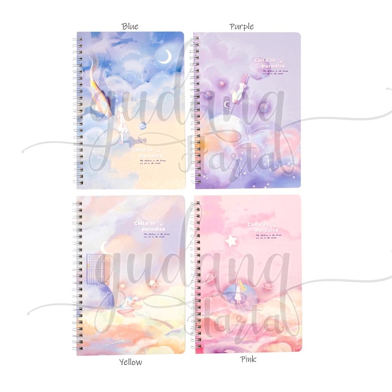 

GCC Notebook A5 Spiral Child In Paradise Buku Motif Pemandangan GCC 308135