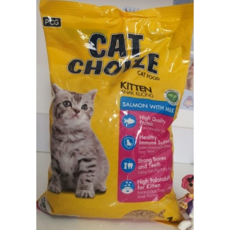 

Gg0Hh Cat Choize Kitten Tuna Dan Salmon With Milk 1 Kg - Salmon Ds0kk