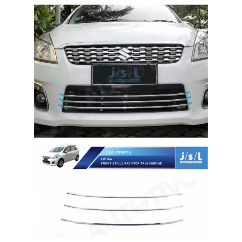 grill radiator ertiga front grill radiator trim chrome jsl