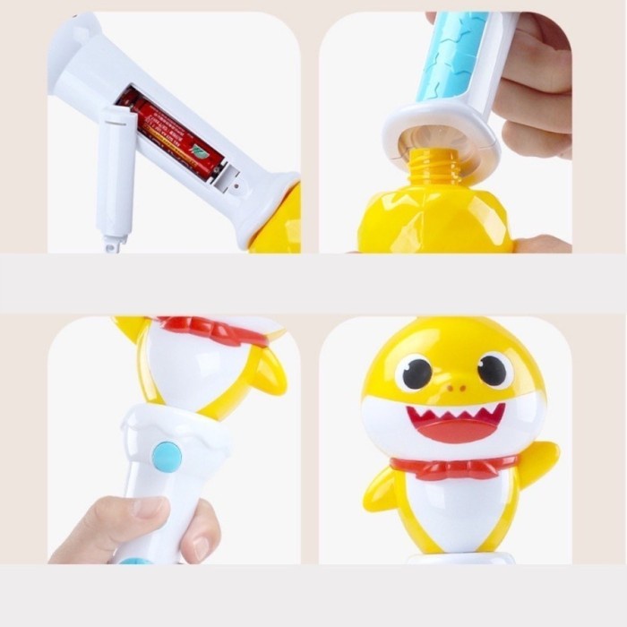 Magic Bubble Wand STICK KARAKTER Mainan Bubble Anak Ada Musik Grosir