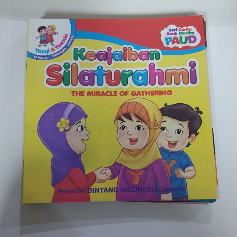 Buku cerita anak seri keajaiban (seri 2 bahasa)