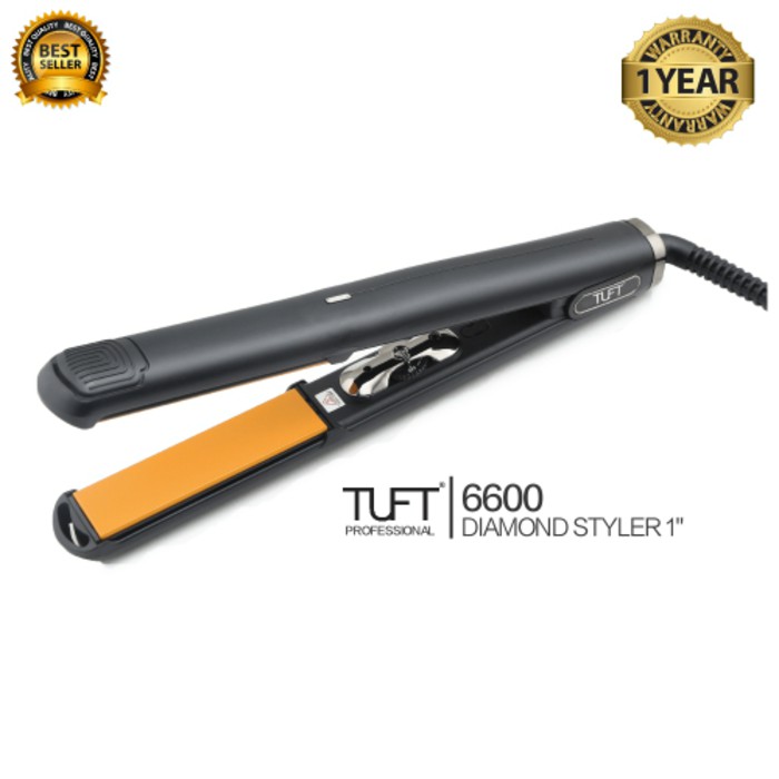 Terlaris Tuft Catok 6600 Diamond Styler 1" with Nano Ceramic Terbatas
