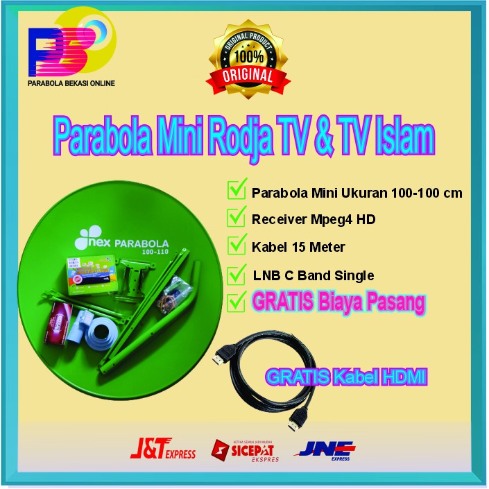 Parabola Mini Rodja TV & TV Islam