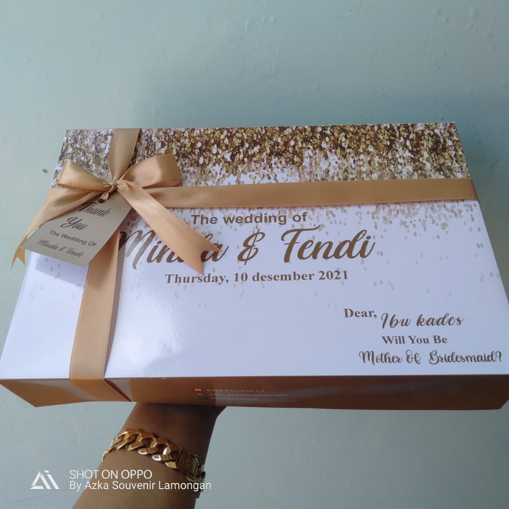 

Box Bridesmaid Murah 31x20x6cm / Kotak bridesmaid Wedding box Kotak kado gift packaging / Box produk