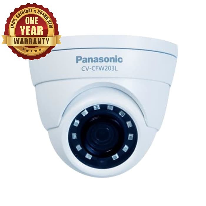 MURAH !! Panasonic CCTV Dome Camera CV-CFW203L Metal Case ORI GARANSI