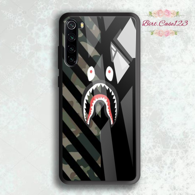 back case glass BAPE Vivo Y91 Y17 Y12 Y15 Y93 Y95 Y81 Y83 Y71 Y53 Y20 Y30 Y50 V17 Y11 Y12i BC5042