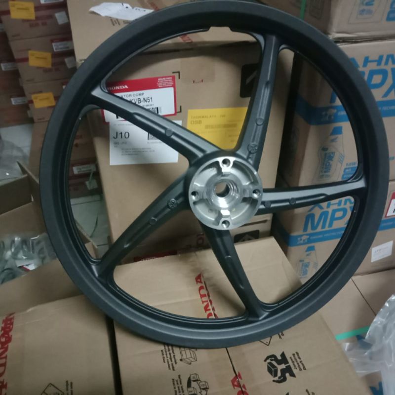 Velg Racing Depan Revo 110 Supra X 125 Helm In New Supra X 44601-KWW-A1Z Orginal Ahm