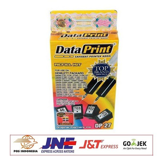 Refill Kit Data Print Dp-27 For HP Black Cartridge