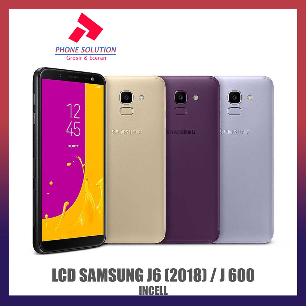 LCD Samsung J6 J600 2018 Fullset Touchscreen // Supplier LCD Samsung - Garansi 1 Bulan