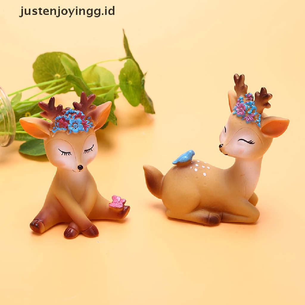 Miniatur Rusa Untuk Dekorasi Kue