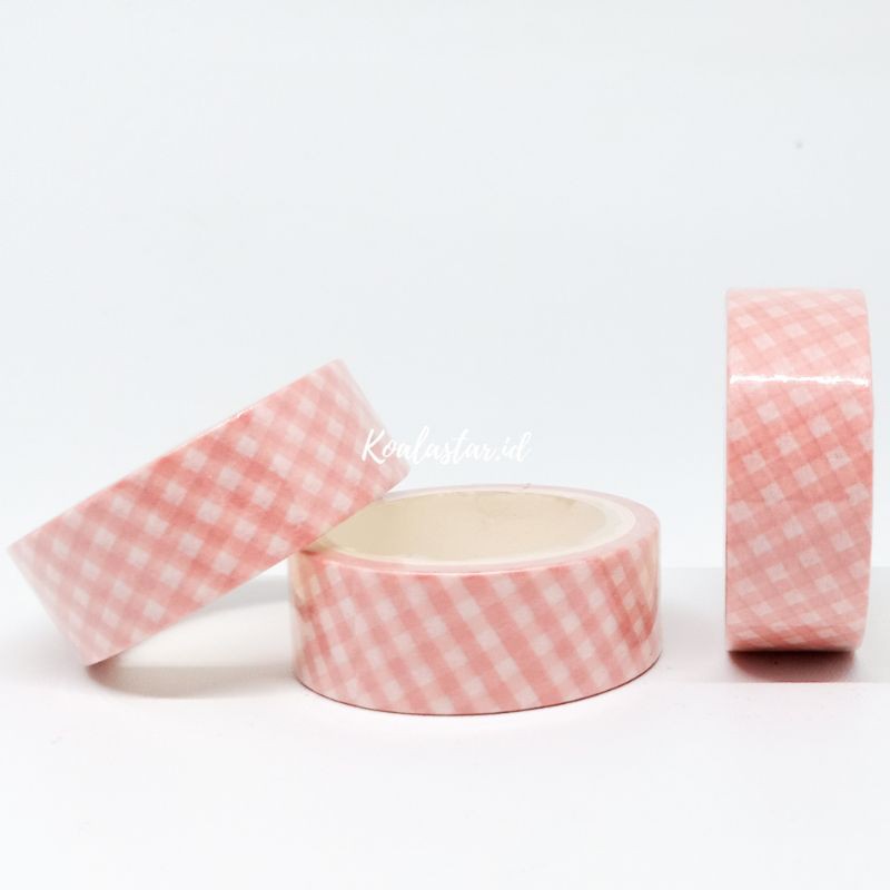 

Washi Tape Geometric Shape 15 mm Satuan Bujo Scrapbook Diary