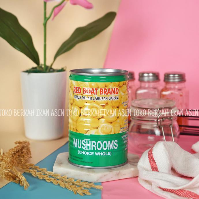 

Diskon Jamur Kancing Red Boat 425gr / Red Boat Mushroom Cuci Gudang Awal Tahun