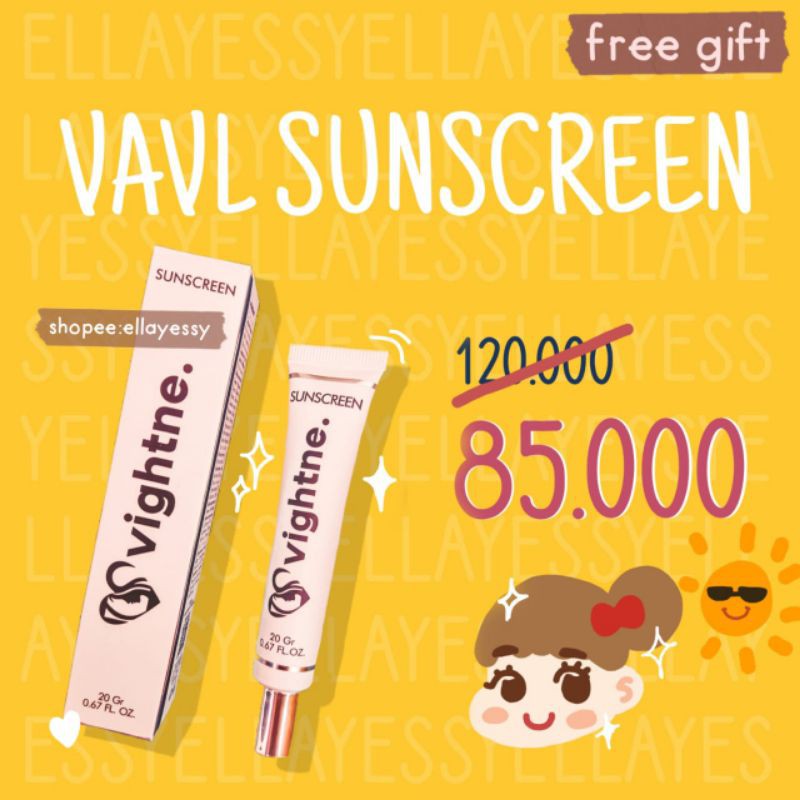 SUNSCREEN VAVL