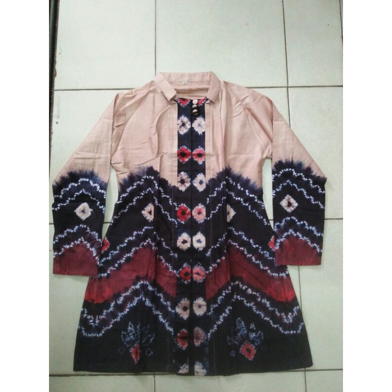 Baju Tunik Sasirangan Shopee Indonesia