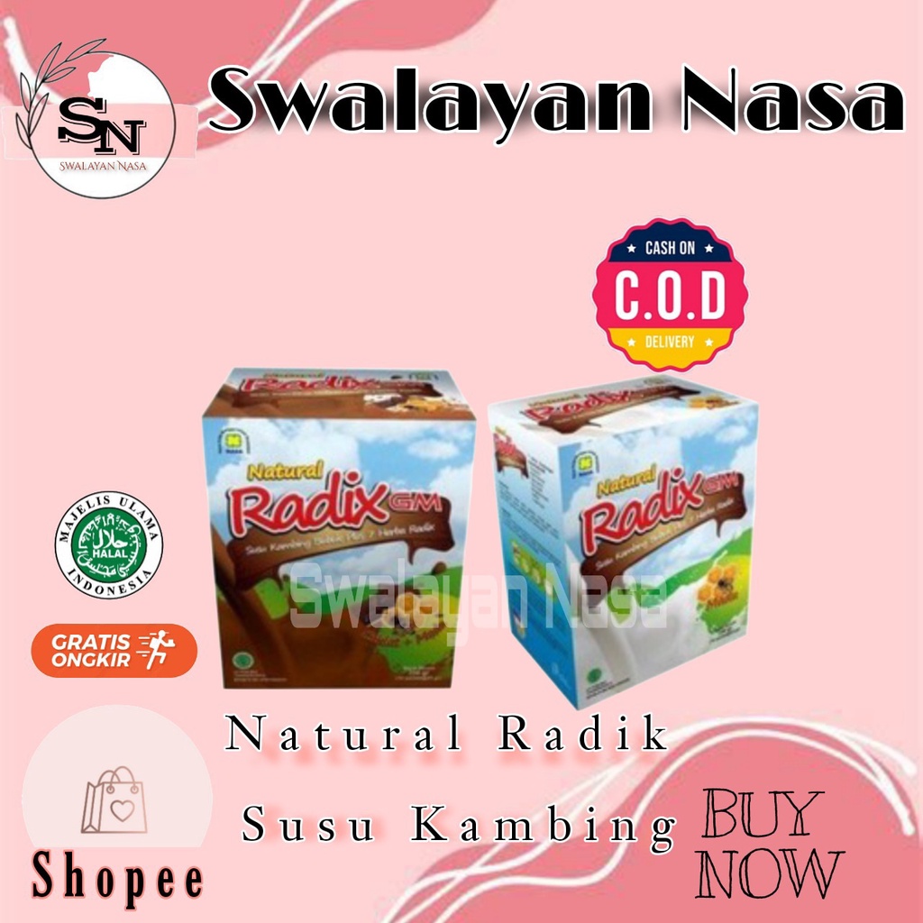 

NATURAL RADIK (SUSU KAMBING) NASA RADIKMA & RADIKCO - ORIGINAL