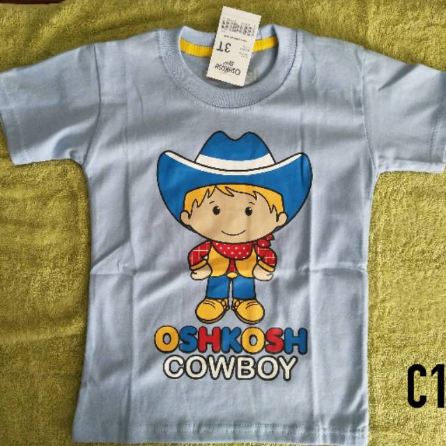 KAOS OSHKOSH BGOSH ANAK 3T LAKI-LAKI PEREMPUAN