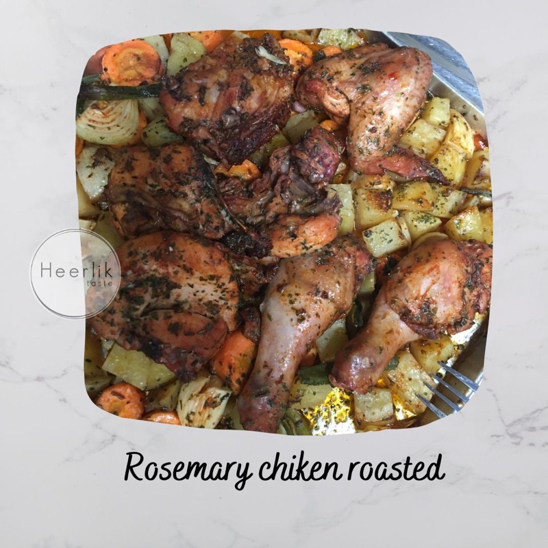 

rosemary chiken roasted 1 ekor