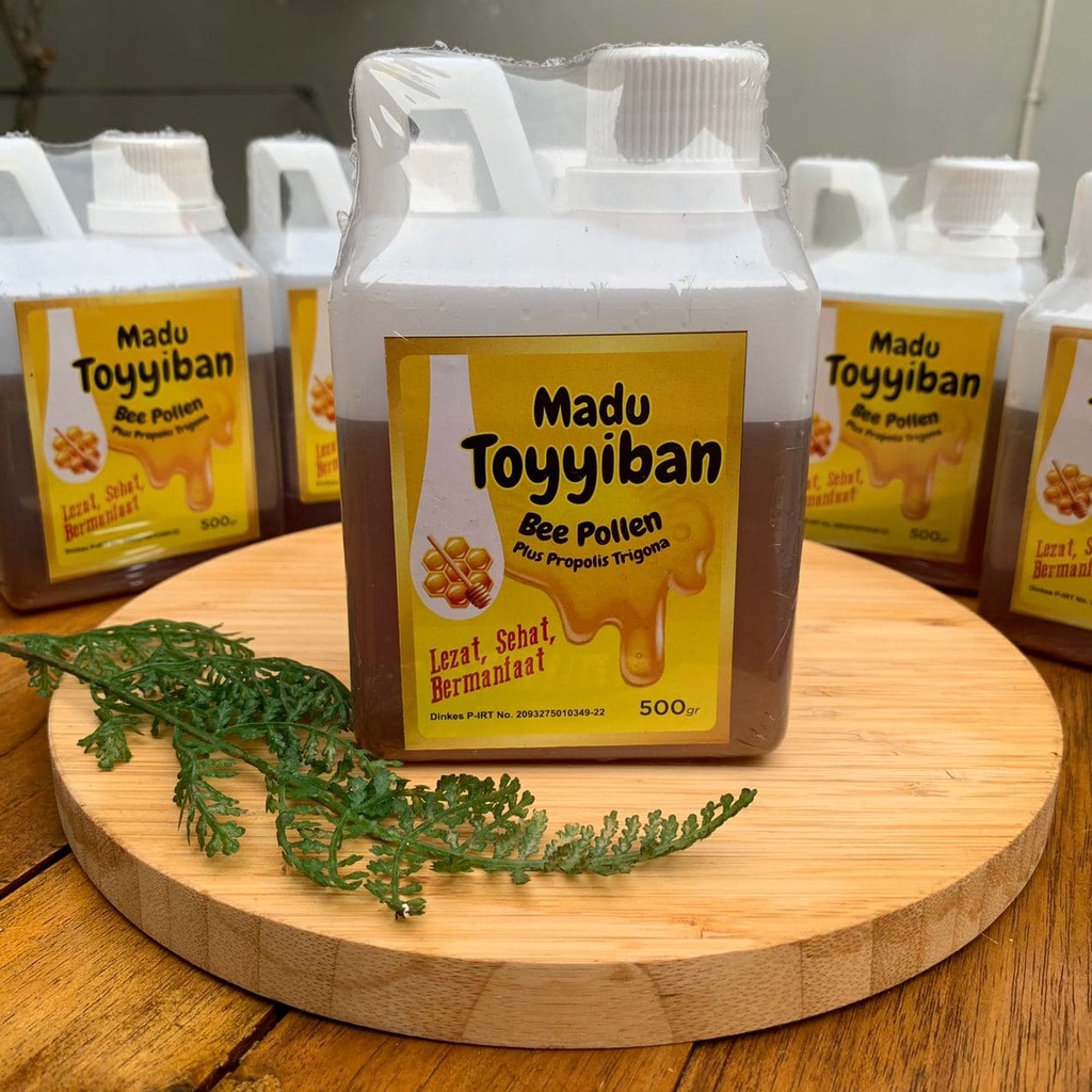 

MADU TOYYIBAN Bee Pollen Plus Propolis Trigona - 500 gr