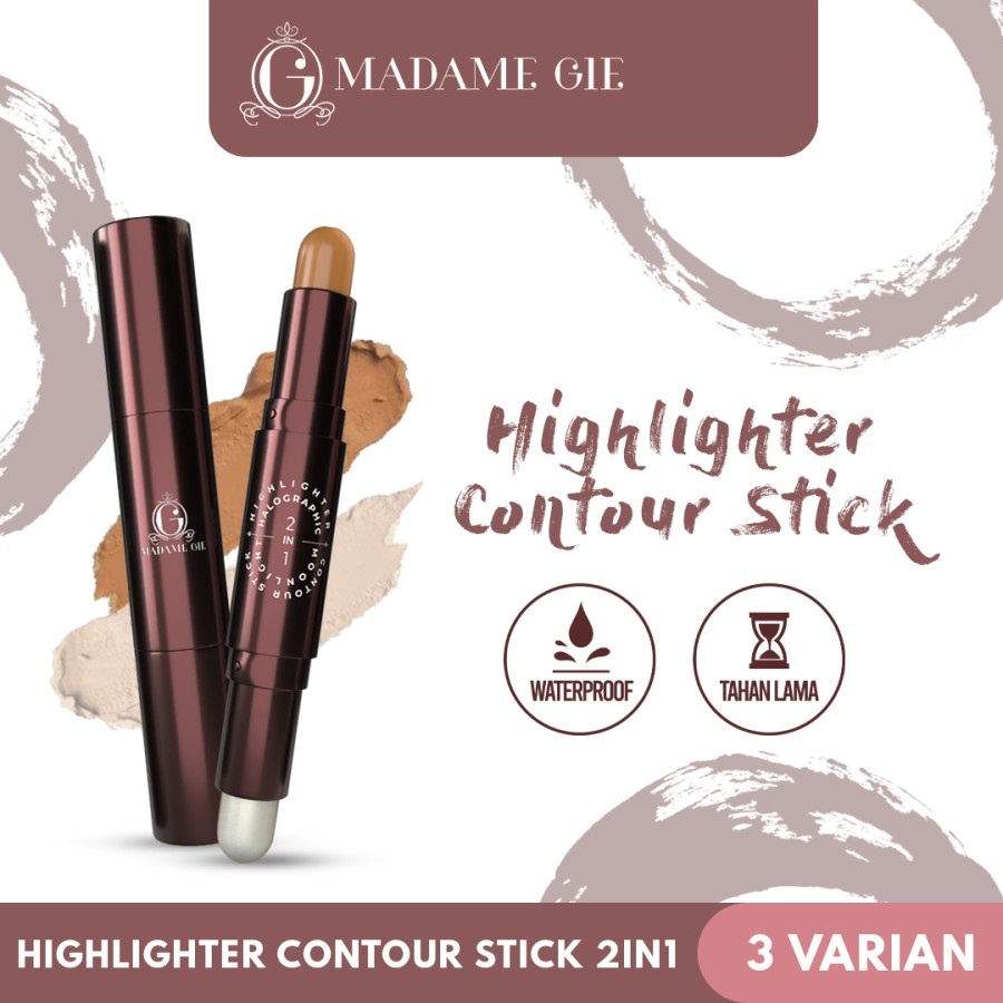 ★ BB ★ Madame Gie Halographic 2-in-1 Highlighter &amp; Contour Stick