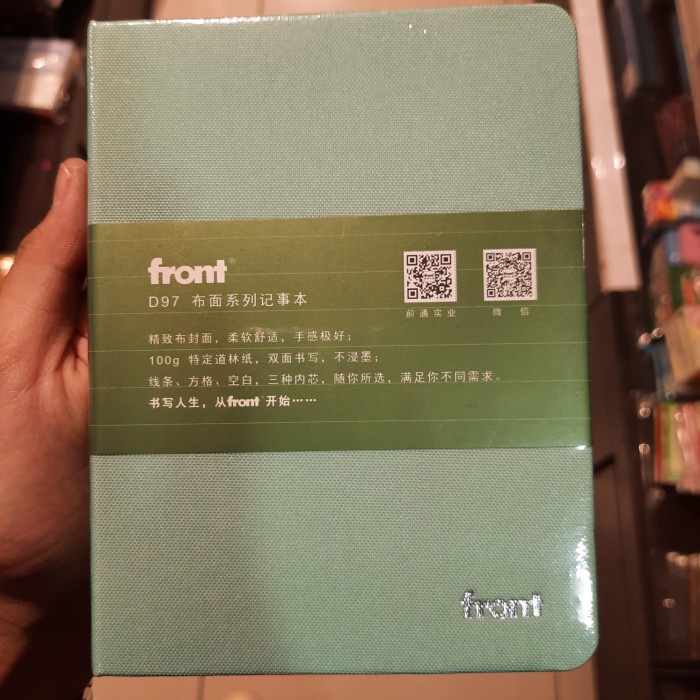 

Produk Front Notebook D97 A6 Light-Green (Gramedia Pasar Baru) Promo