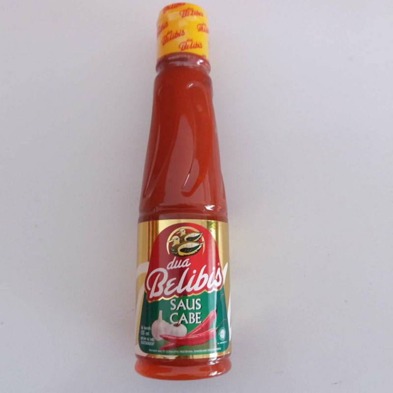 

Dua belibis saus cabe 135 ml saos sambal cabe