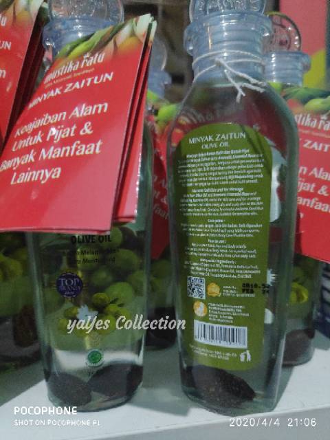 Minyak Zaitun Mustika Ratu 175 ml 75ml olive oil relaksasi pijat tubuh makeup halus lembut bersisik