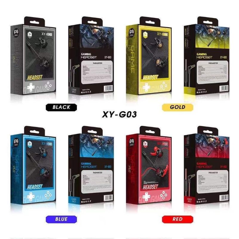 Headset Gaming XY-G03 game mobile legend pubg freefire Murah Joss
