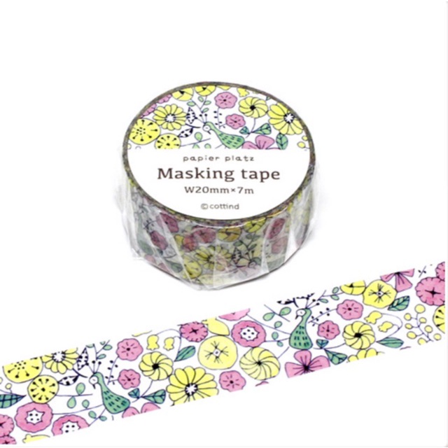 

washi tape papier platz - cottind flower