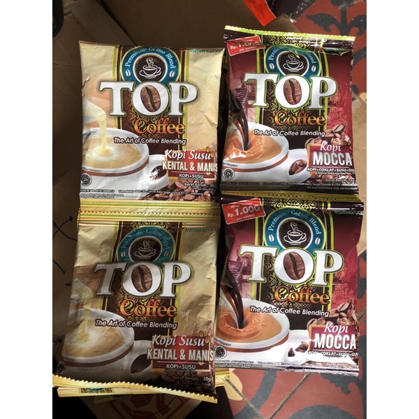 

TOP Coffee Kopi Instan 1 renteng isi 10 sachet