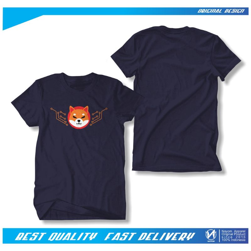 0KAOS SHIBA INU COIN BAJU DISTRO CRYPTO SHIBA INU KRYPTO COIN CRYPTO CURRENCY KOIN TRADING SHIBA DOD