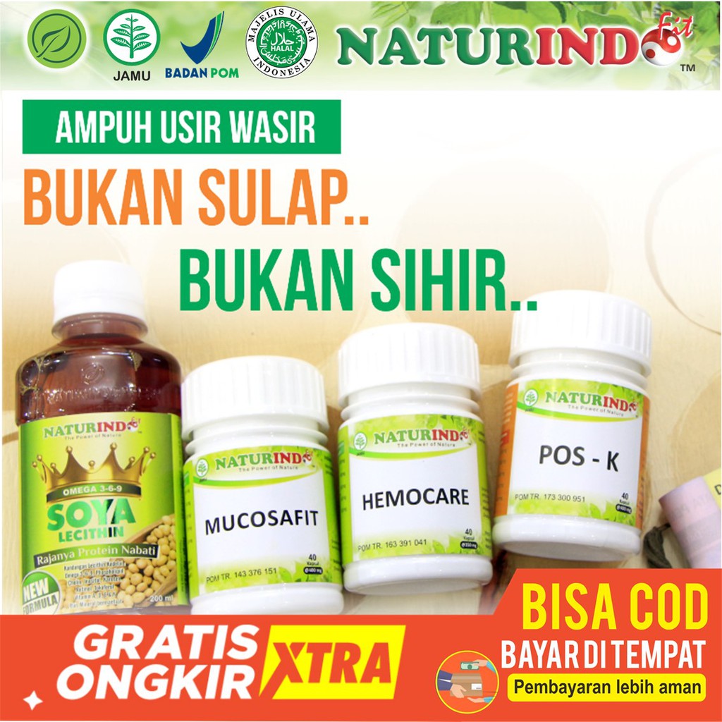 

OBAT SPESIALIS WASIR PEGEL LINU PEMBERSIH ENDAPAN MENJAGA LAMBUNG HERBAL NATURINDO PAKET