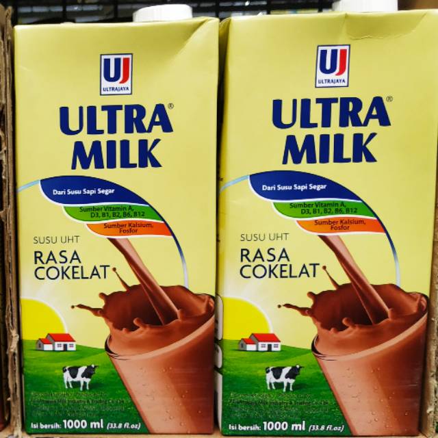 ULTRA MILK SUSU SEGAR UHT KEMASAN 1 LITER | Shopee Indonesia