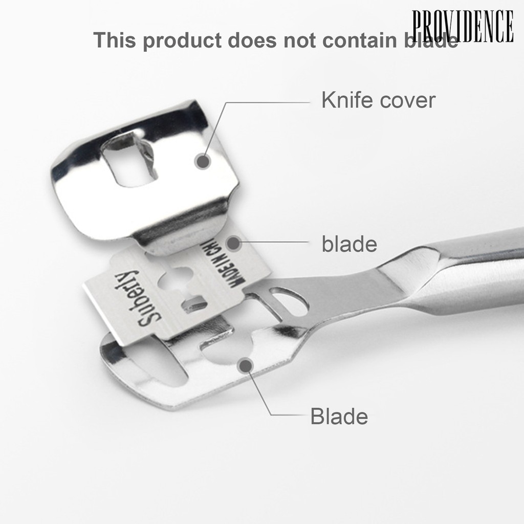 Providence 100Pcs Foot Rasp Replacement Blade Hard Dead Skin Calluses Remover Pedicure Tool