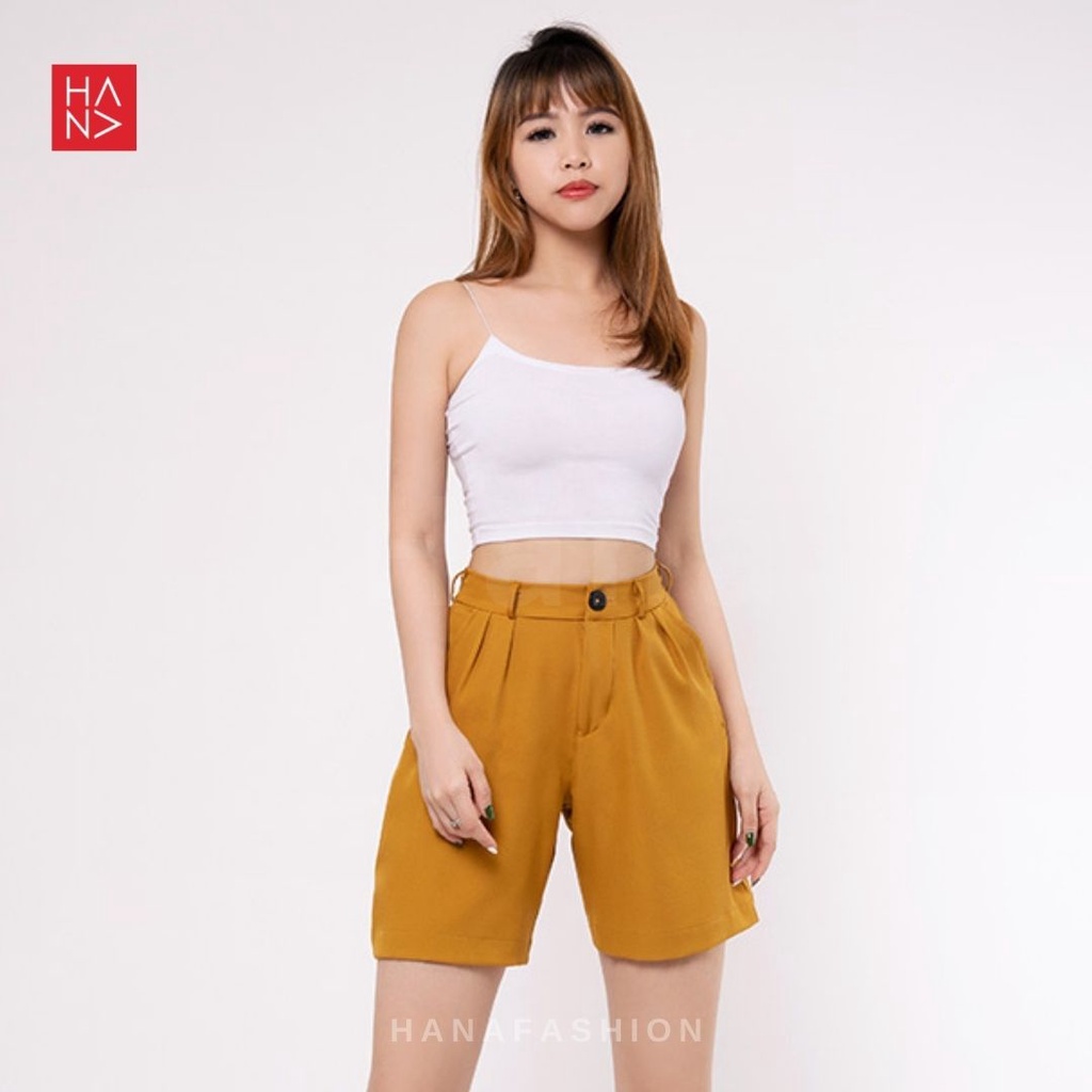 HanaFashion JKT - Ava Bermuda Pants Celana Pendek Wanita / Short Pants - SP044