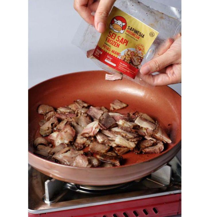 

[PROMO 8K872] ready stok sei sapinesia daging asap sei sapi Terbatas