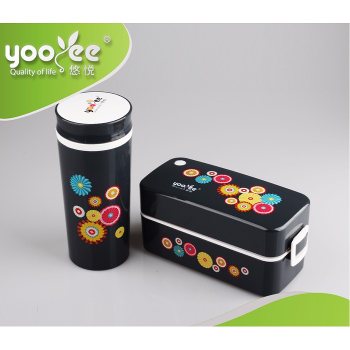 Lunch Box set Tempat Kotak Mak Recomended bocor polos plastik dewasa Kotak F4U2 cowok decke