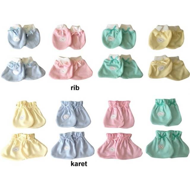 Tomsbaby MIYO 1set 3set Sarung Tangan  Kaos  Kaki STK 