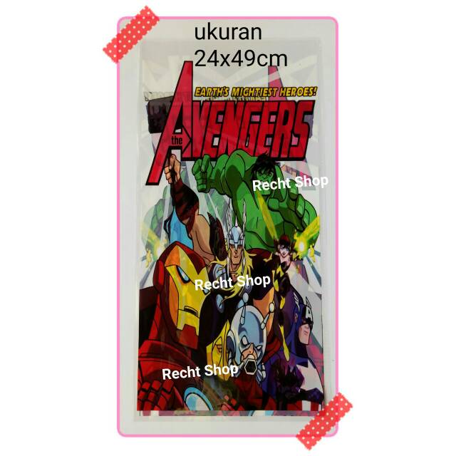 

Plastik snack dan souvenir ulang tahun karakter avengers