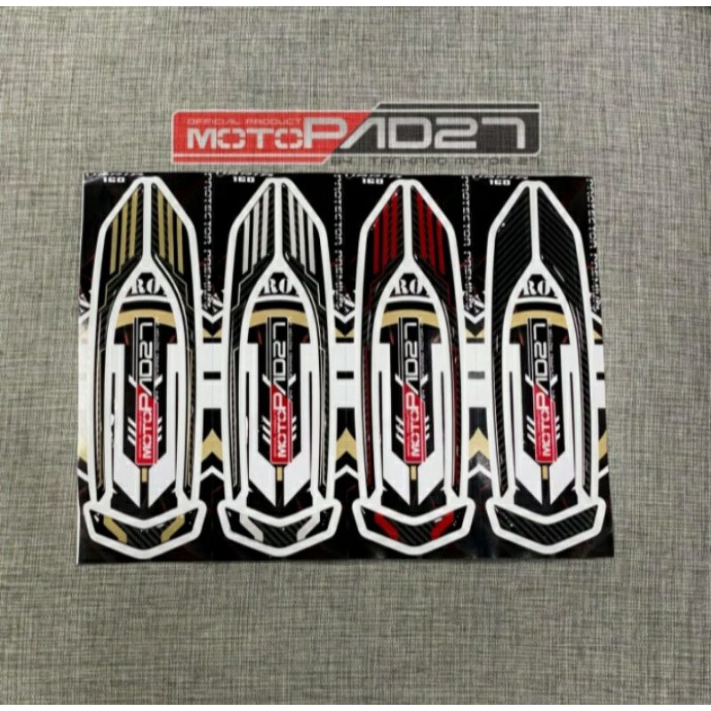 Stiker Resin Alis lampu depan VARIO 160 Premium