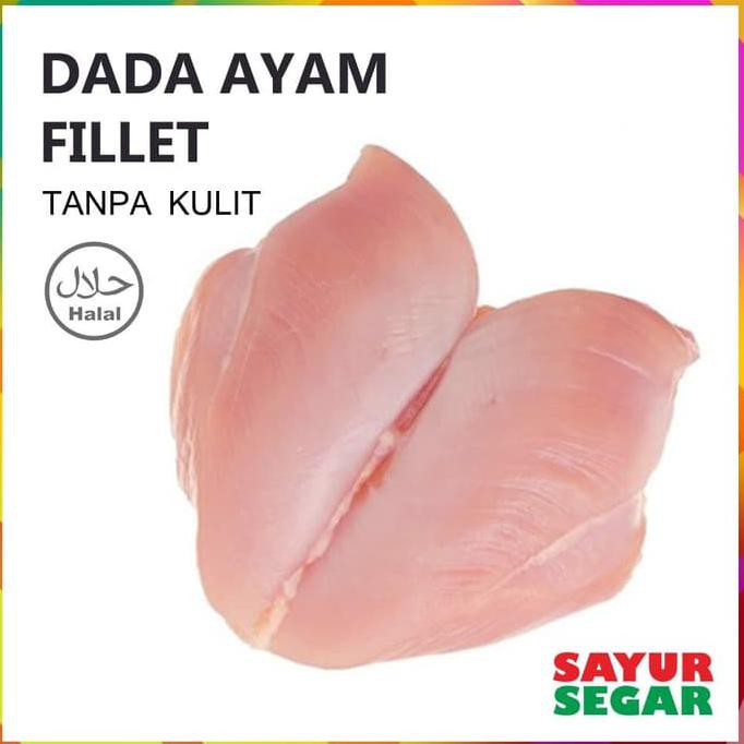 

Murah Dada Ayam Fillet / Ayam Boneless 500G Tanpa Kulit