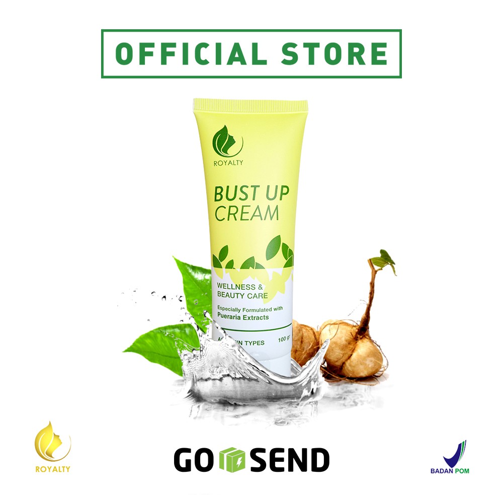 Bust Up Cream Pengencang Payudara Royalty 100 gr