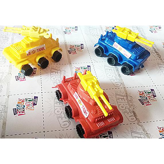 mainan anak mobilan tank baja mini