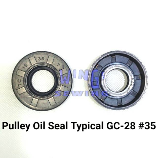 Sil Oli Oil Seal Pulley Poly poli Mesin Jahit Industri