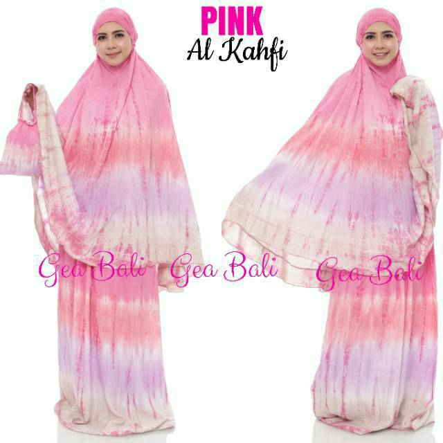 MUKENA TIE DIE AL KAHFI/geser fotonya