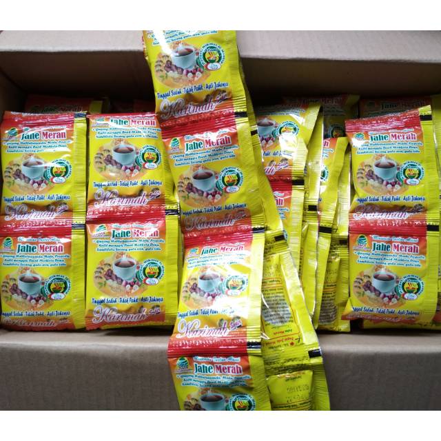 

Jahe Merah Karimah sachet