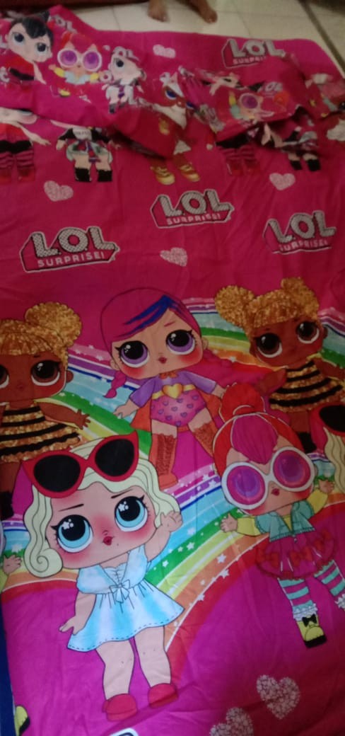 Sprei Bonita Edisi Motif Karakter Anak2