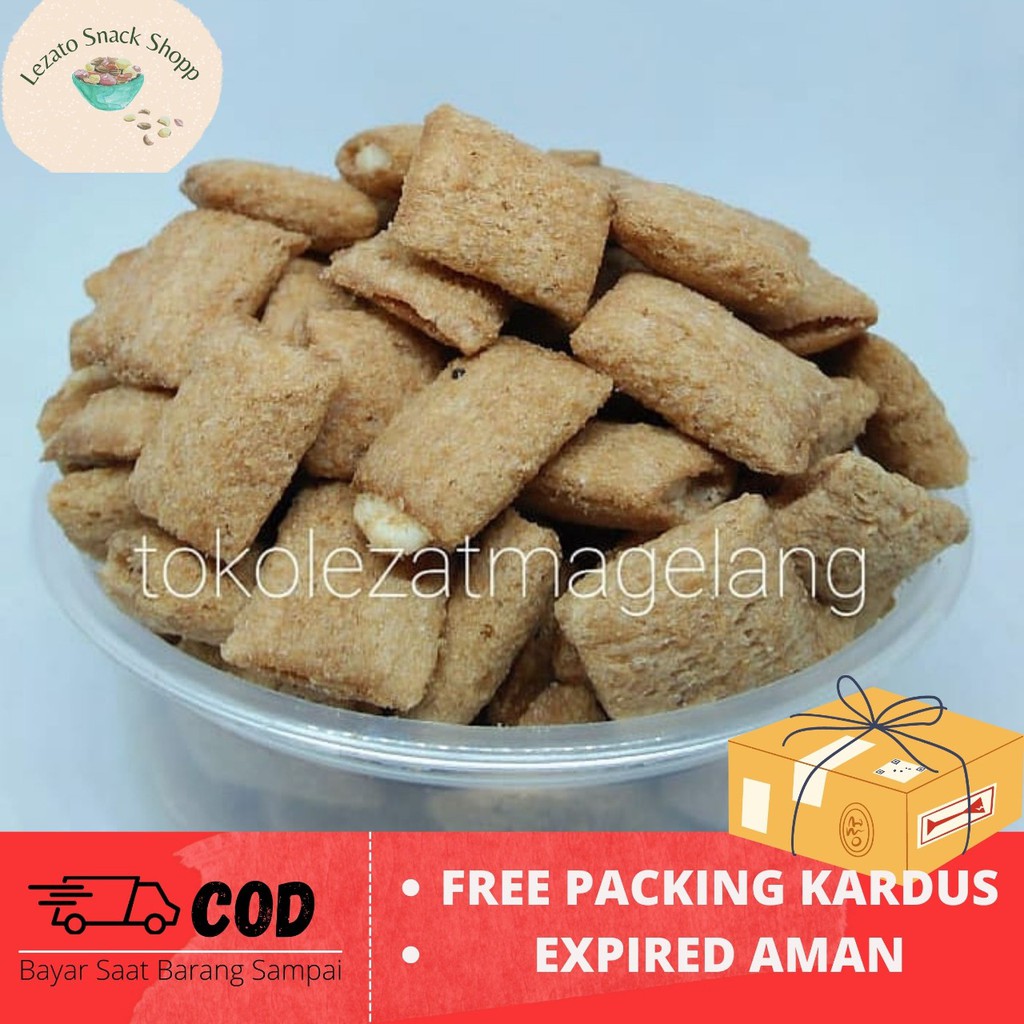 

Mini Pillow VanillaKiloan / 250 gr Renyah Manis Lumer Vanillanya Jajanan jadul zaman now